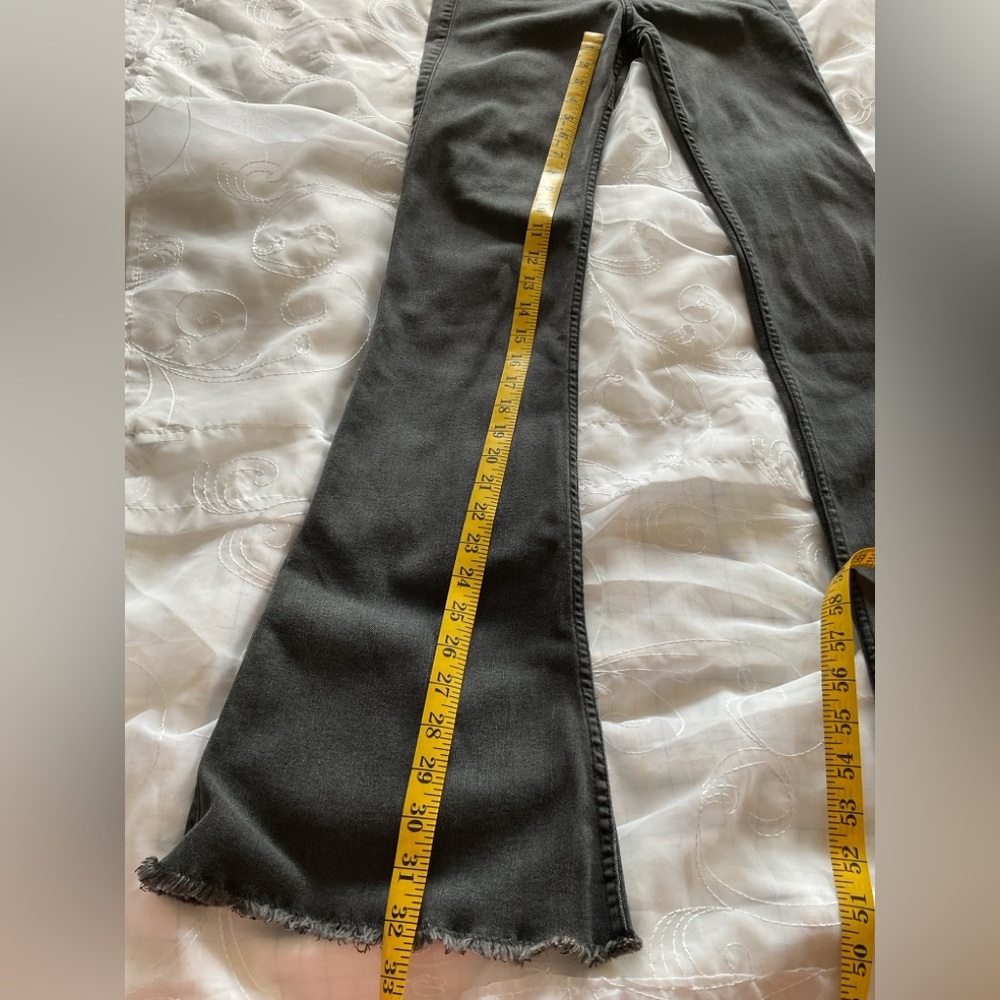 Hollister California Black Bell Bottom 3R (W26 L 33) Distressed Jeans - Picture 10 of 10